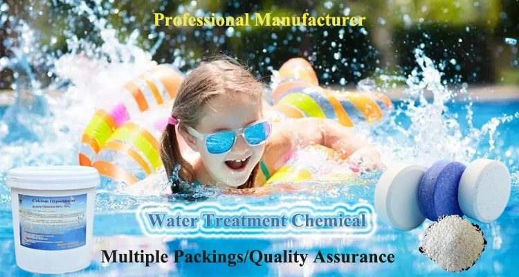 Water Treatment Swimming Pool 65% 70% Granular Calcium Hypochlorite