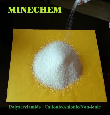 Polyacrylamide PAM CAS de poudre coagulante de floculant de traitement de l'eau aucun 9003