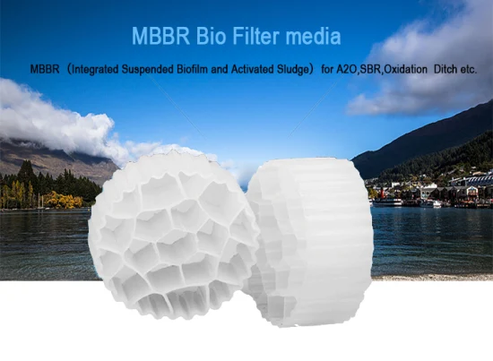 Haute efficacité Mbbr Aquarium Media filtre Bio Ball